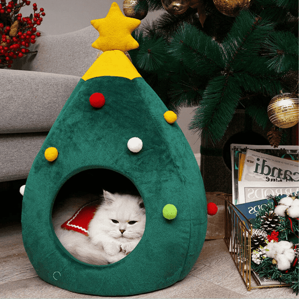 Christmas Tree Pet House
