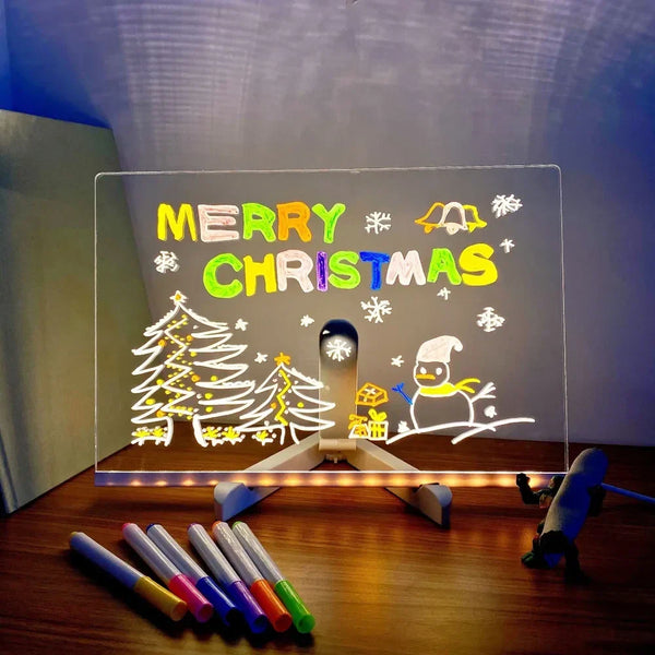 LED Acrylic Note Board