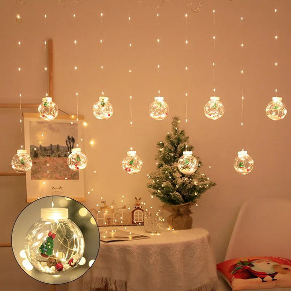Christmas Wishing Ball String Lights