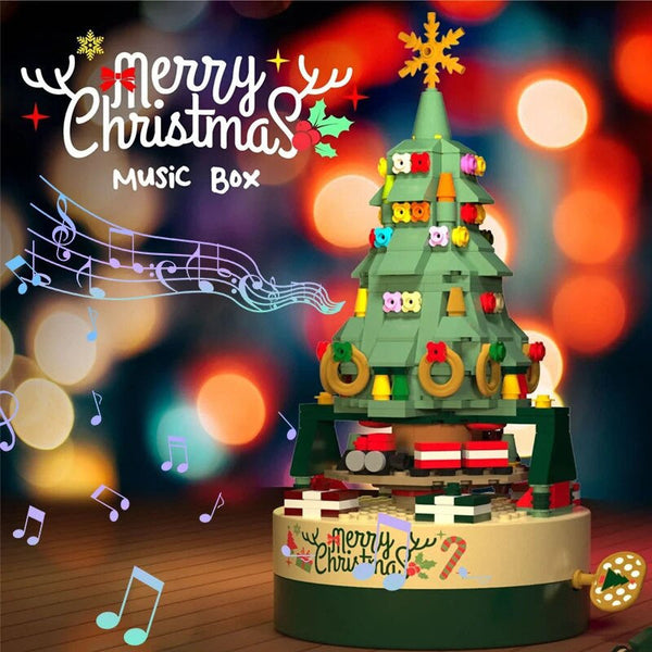 Christmas Tree Brick Music Box